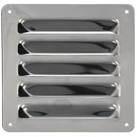 Grelha Ventiladora Inox AISI316 MS12114-2 117x117mm 035.0252